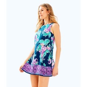 Lilly Pulitzer Donna Romper Peanut Gallery